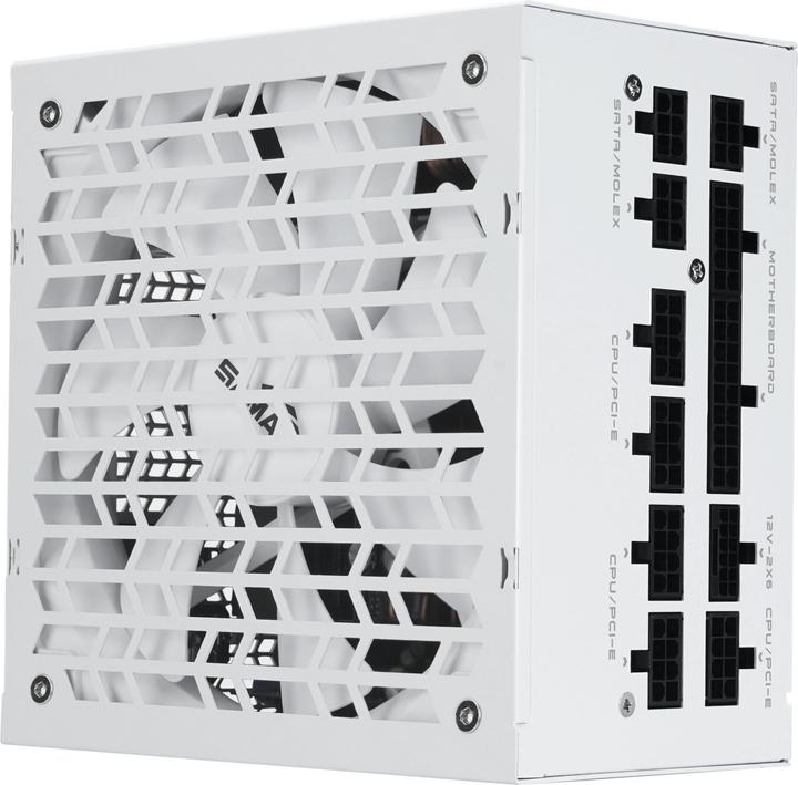 Actual product image Sama Gears G850 White 80+ Gold, ATX 3.1 (ATX)