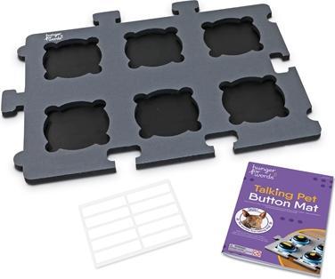 Produktbild Hunger for Words Talking Pet Button Mat