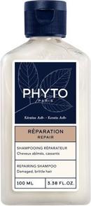 Produktbild Phyto Repair Shampoo 100ml (100 ml, Flüssiges Shampoo)