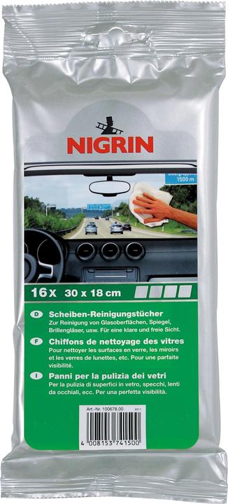 Nigrin Scheiben-Reinigungstücher