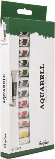 Productafbeelding Rayher Artiestenset aquarelverf assorti 12 x 12,0 ml (12 ml)