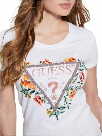 Produktbild Guess SS CN TRIANGLE FLOWE W4GI24J1314 G011 M S (S)