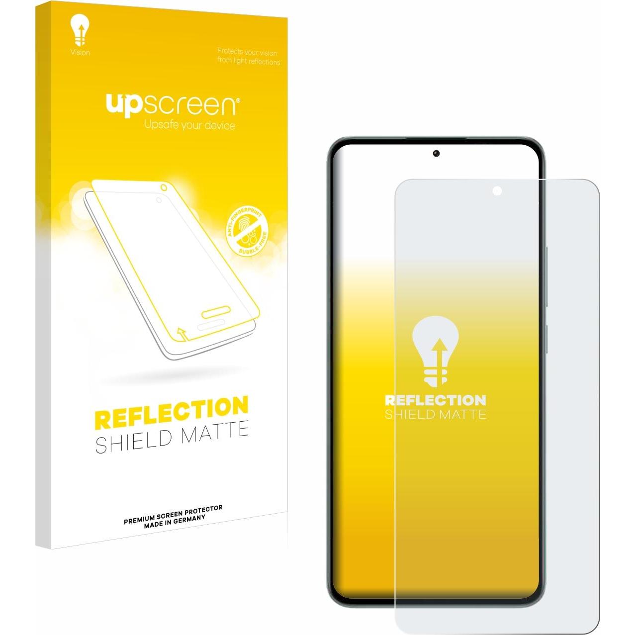 upscreen Reflection Shield Displayschutz Matt (1 Stück, Xiaomi 13T Pro), Smartphone Schutzfolie, Grau