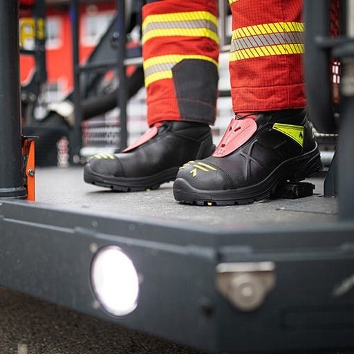 Produktbild Haix Feuerwehrstiefel "Fire Eagle Pro" 507511 mit Schnittschutz 45 (45)