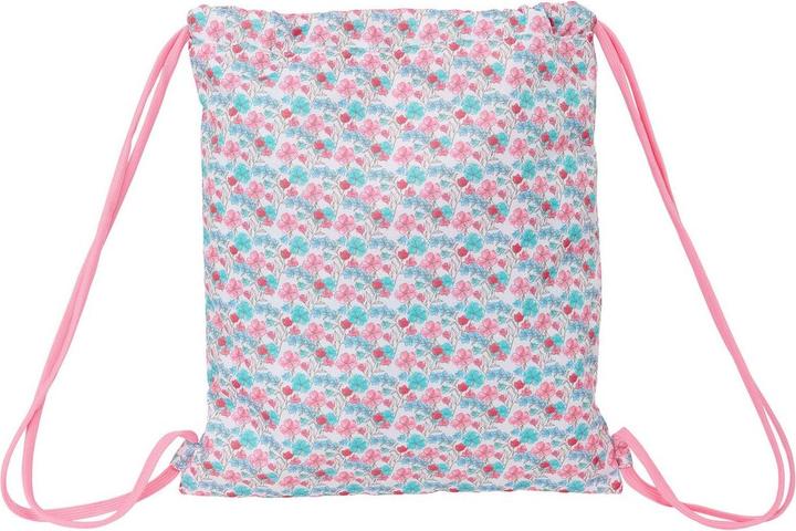 Productafbeelding Moos Rugzak tas met linten Moss Flores Gekleurd 35 x 40 x 1 cm