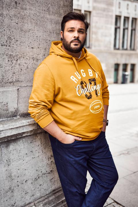 Produktbild Men+ Hoodie, Print-Motiv, Kapuze (L)