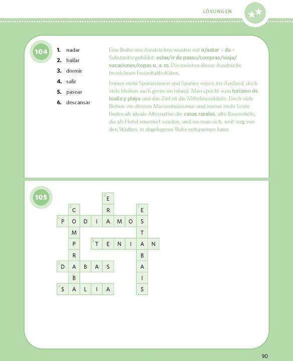 Produktbild Sprachrätsel Spanisch (Deutsch, Spanisch, 2025)