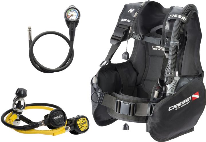 Cressi Solid Scuba Set DIN (M)