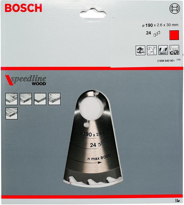 Productafbeelding Bosch Professional Zubehör Cirkelzaagblad Standaard voor Wo