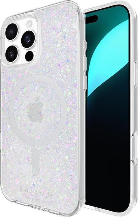 Produktbild Kate Spade Protective MagSafe – iPhone 16 Pro Max Hülle (klobiger Glitzer) (Apple iPhone 16 Pro Max)