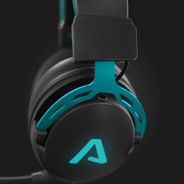 Productafbeelding Lamax LMXHDE1 hoofdtelefoon/hoofdtelefoon Wired Head-band Gaming Zwart (Bedraad)