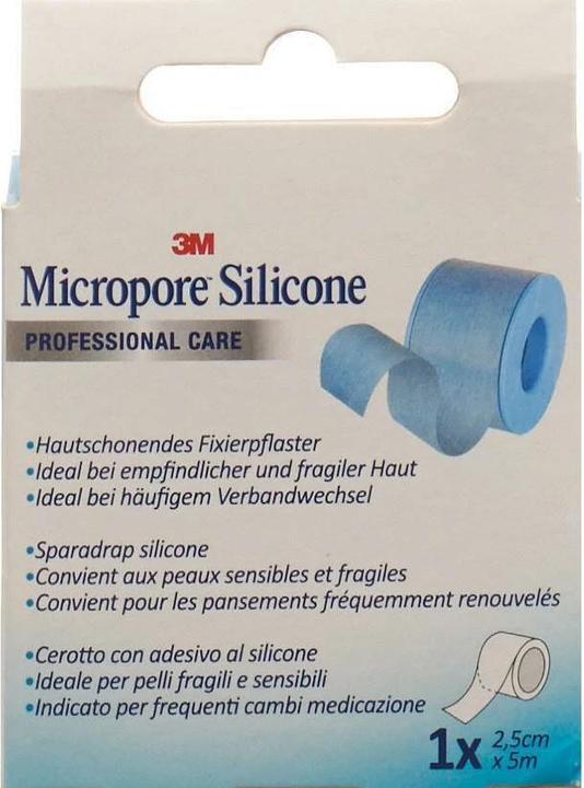 Produktbild Micropore Fixierpflaster Silicone Professional Care (1x)