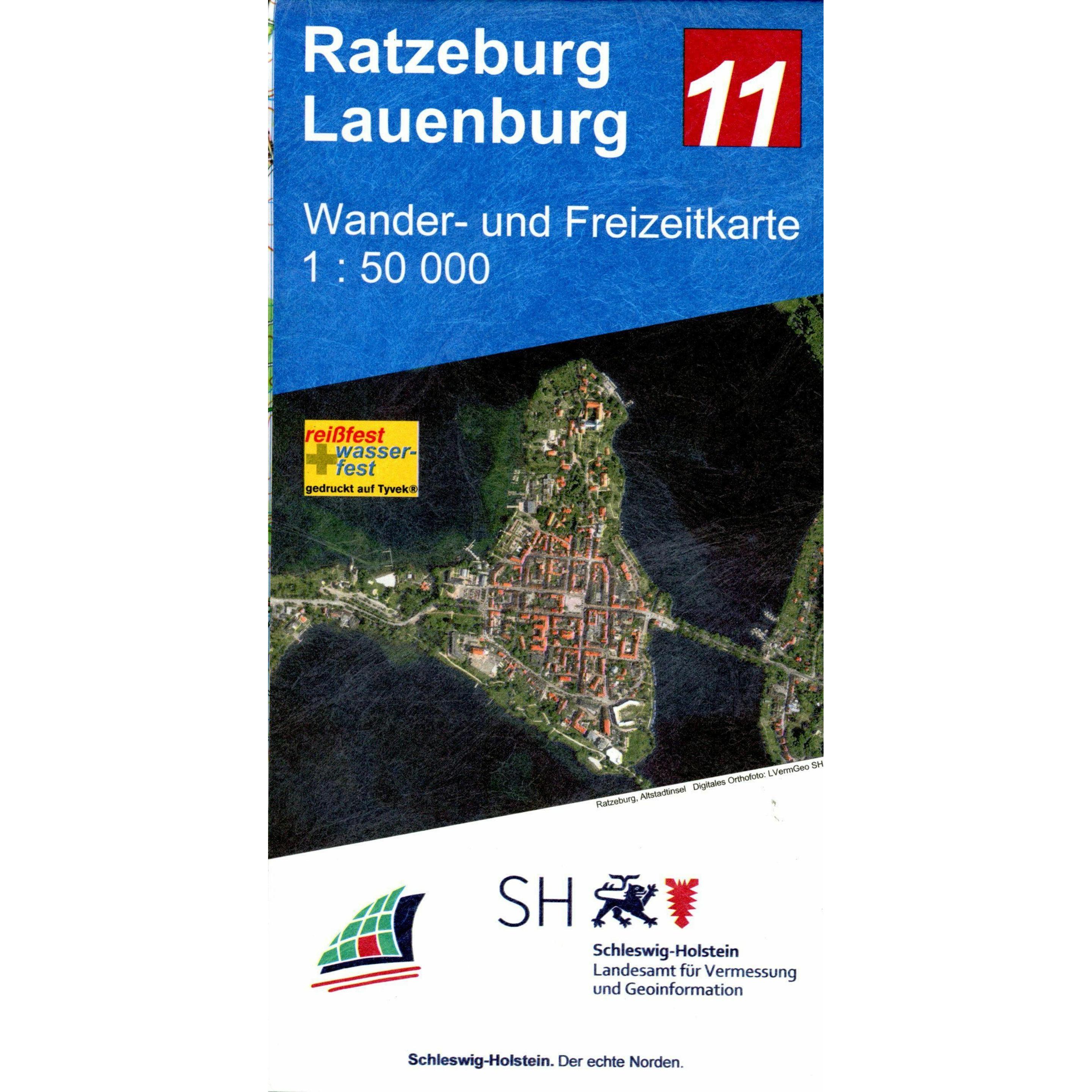Various Publishers Wander- und Freizeitkarte Ratzeburg - L (40663416)
