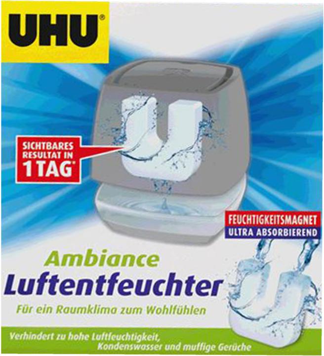 Produktbild UHU Air Max® Luftentfeuchter Ambiance Anthrazit (20 m², 0.45 l/24h)