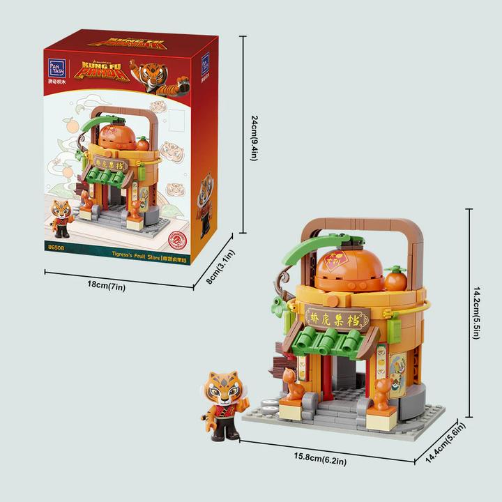 Produktbild Pantasy Kung Fu Panda™ Mini Street View - Tigress's Fruit Store