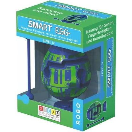 Asmodée SEGD0002 - Smart Egg Robo (1-Layer), Puzzlespiel, für 1 Spieler, ab 8 Jahren (DE-Ausgabe) (Deutsch)
