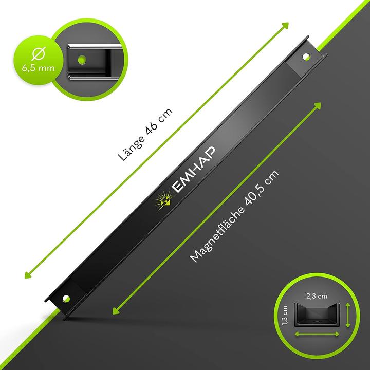 Actual product image Emhap Magnetleisten Werkzeughalter-Set