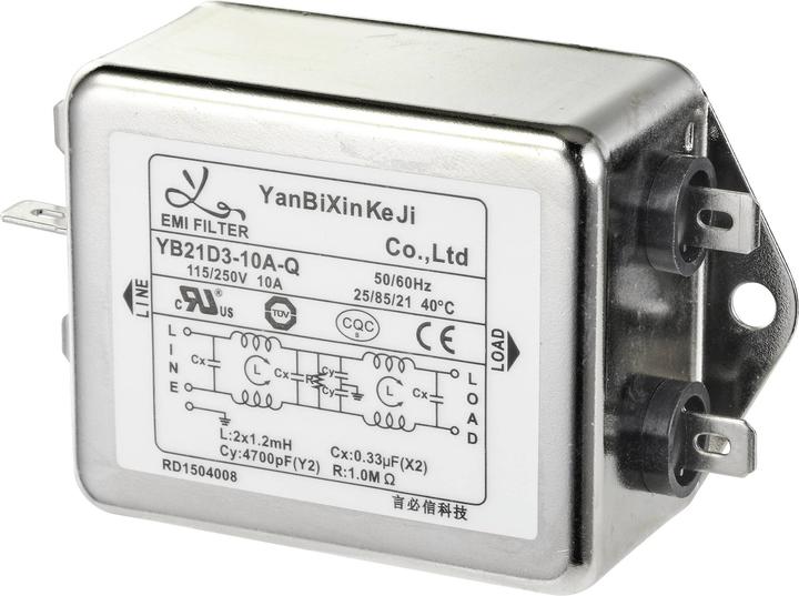Actual product image Tru Components Interference suppression filter 1.2 mH 10 A 1 pc.