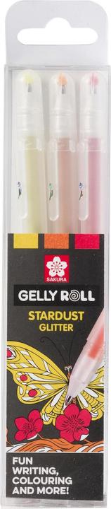 Produktbild Sakura GELLY ROLL - Gelschreiber ”Stardust Glitter” (Mehrfarbig, 3 x)