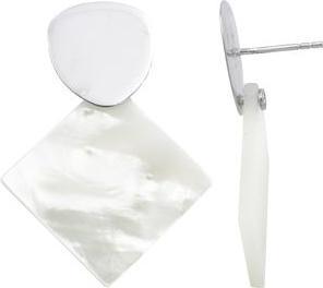 Immagine prodotto Passion Orecchini In Argento Rodato E Madreperla (Argento)