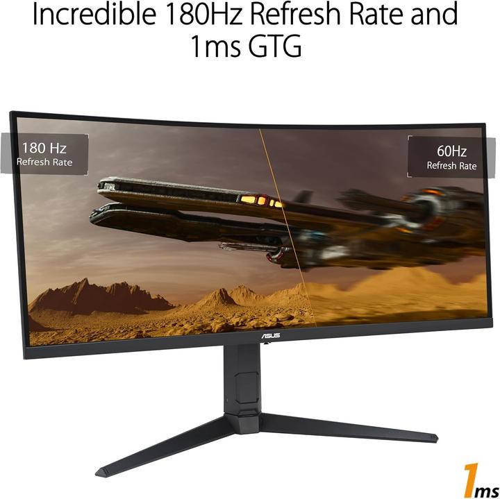 Actual product image ASUS TUF Gaming VG34VQL3A (3440 x 1440 pixels, 34")