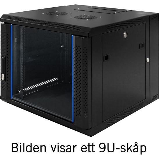 Toten 19-Z6612 (19 Zoll Rack), Serverschrank, Schwarz