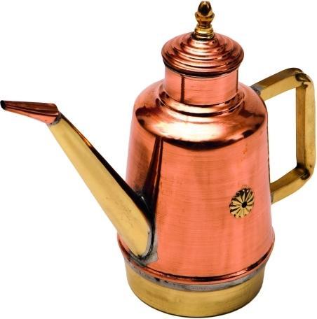 Actual product image Gi Metal Tinned cupped old-fashioned style oil can 1,10 l (1100 ml)