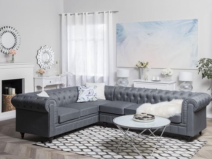 Produktbild Beliani Chesterfield (Ecksofa)