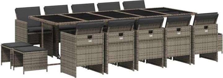 Produktbild vidaXL Garten Essgruppe (275 x 106 x 73 cm)