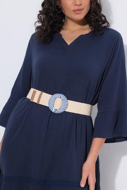 Actual product image Ulla Popken Stretch belt, braided look, fully adjustable