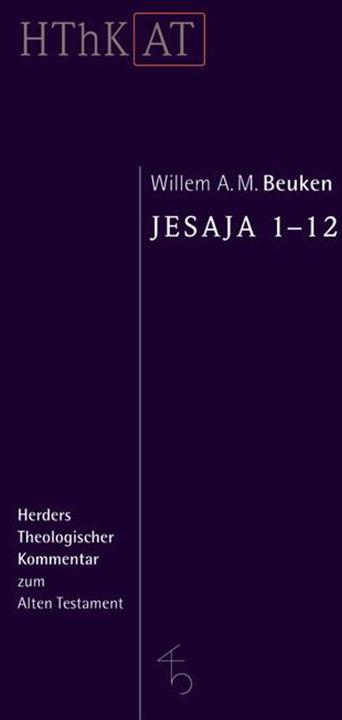 Produktbild Jesaja 1 - 12 (Deutsch, Erich Zenger, Ulrich Berges, Willem A.M. Beuken, 2003)