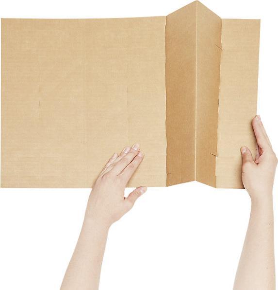 Immagine prodotto kaiserkraft Confezione regalo a onda nuda per bottiglie (1 x)