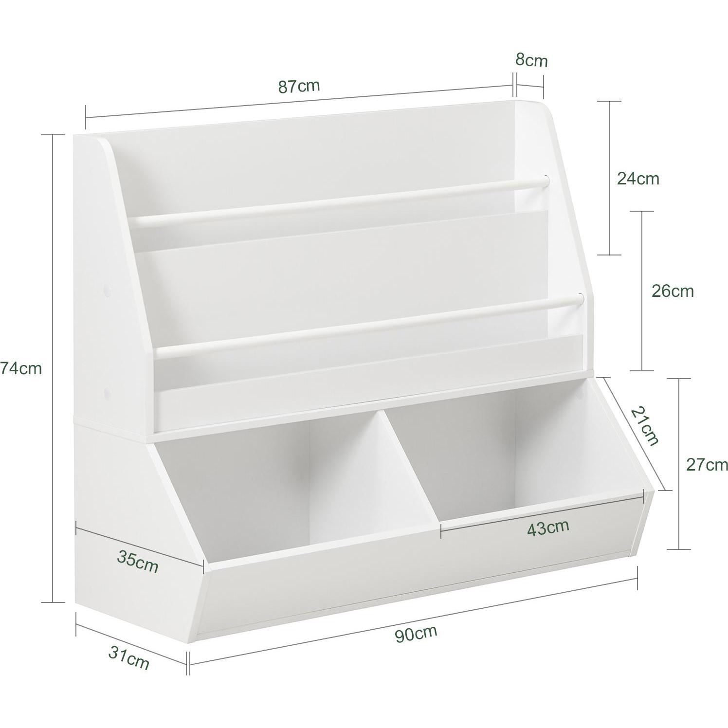 Thumbnail - SoBuy, Kinderregal, Kinderbücherregal