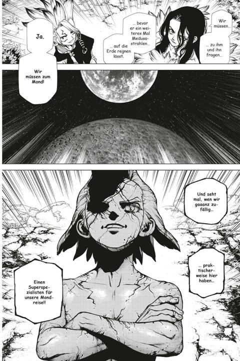 Actual product image Dr. Stone 23 (German, Boichi, Riichiro Inagaki, Yuki Kowalsky, 2023)