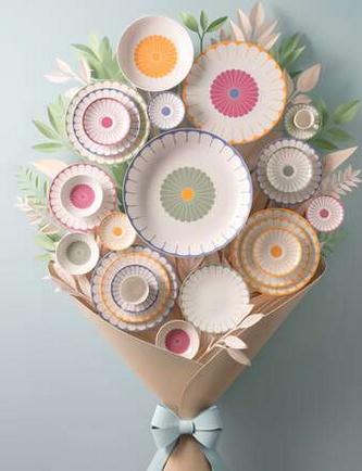 Produktbild Villeroy & Boch Fleur Couleur Speiseteller (6x, 26.60 cm)