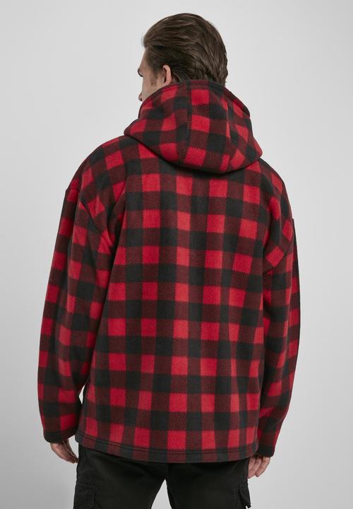 Produktbild Urban Classics Patterned Polar Fleece Half Zip Hoody (S)