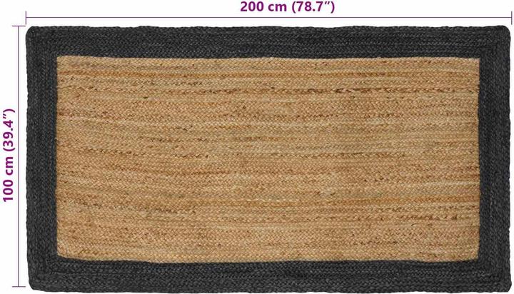 Immagine prodotto vidaXL Moderner Teppich (200 x 100 cm)