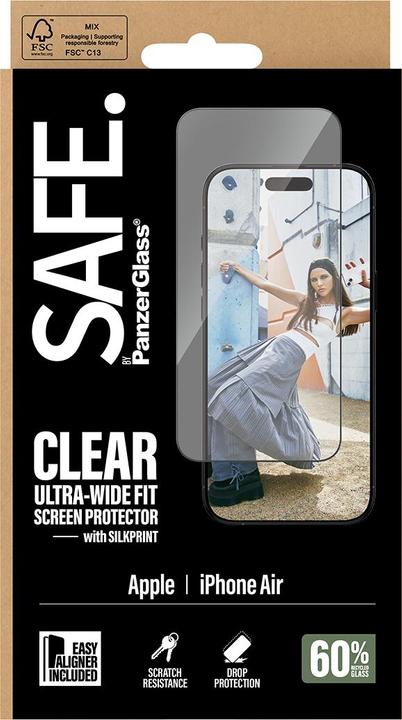 Actual product image PanzerGlass Safe. (1 pcs., Apple iPhone Air)