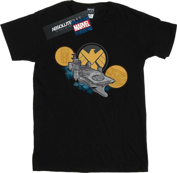 Actual product image Mens S.H.I.E.L.D. Hellicarrier T-Shirt (4XL)