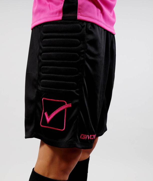 Actual product image Givova goalkeeper long sleeve jersey and shorts set hyguana (M)