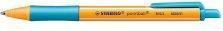 Actual product image STABILO pointball retractable biros (Turquoise, 1 x)