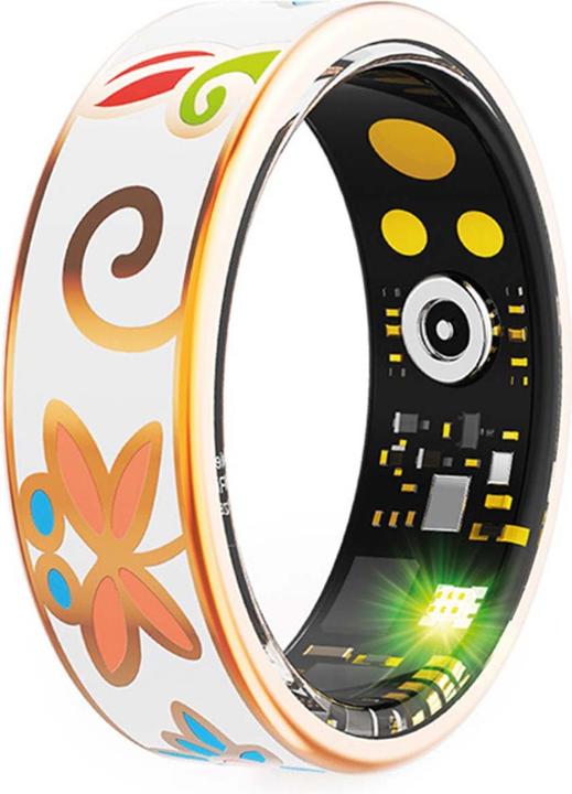 Produktbild Avizar Smart Ring Grösse 10 Phoenix Floral mit Etui (10, Bunt)