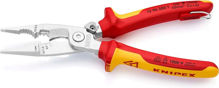 Actual product image Knipex Pliers for Electrical Installation (200 mm)