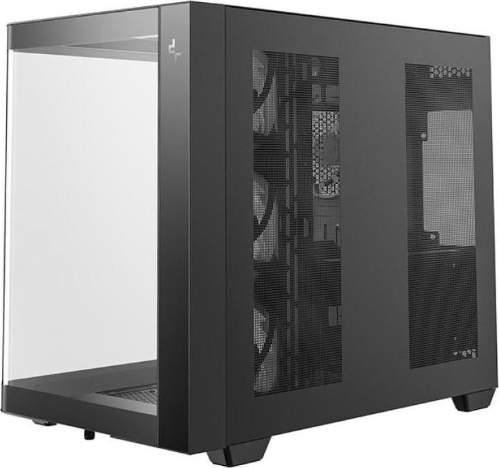 Produktbild Deepcool " CG530U 4F ATX Panoramaglas 4x ARGB black" (ATX, ITX, mATX)