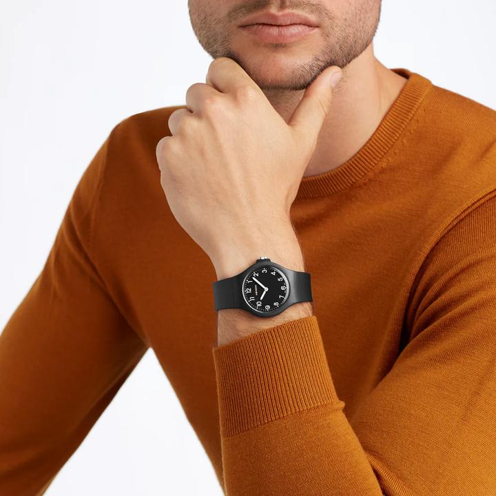 Actual product image M Watch Mondaine Core (Analogue wristwatch, Swiss made, 37 mm)