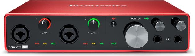 Immagine prodotto Focusrite Scarlett 8i6 3° gene (USB)