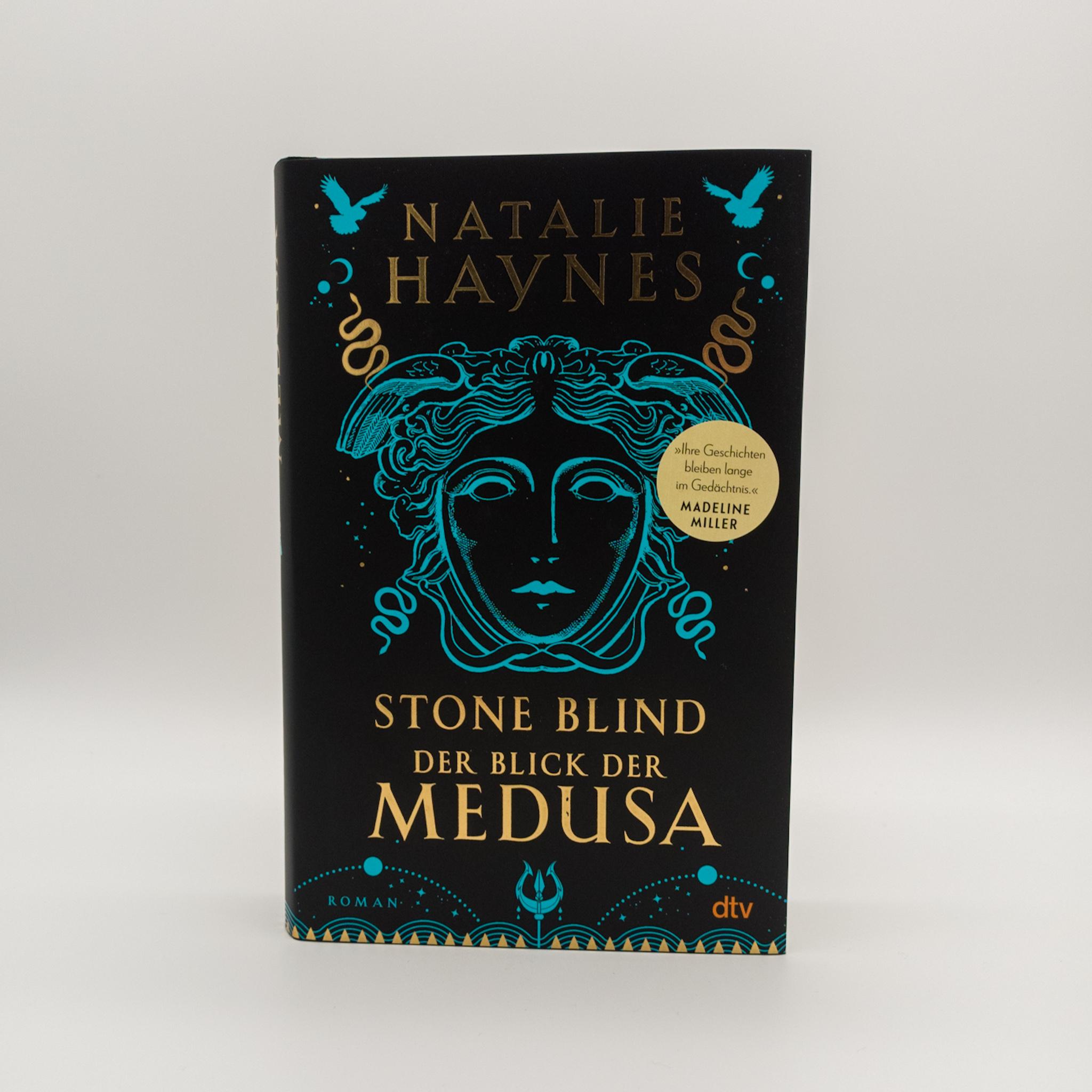 Thumbnail - STONE BLIND – Der Blick der Medusa, Belletristik von Wolfgang Thon, Natalie Haynes, Babette Schröder