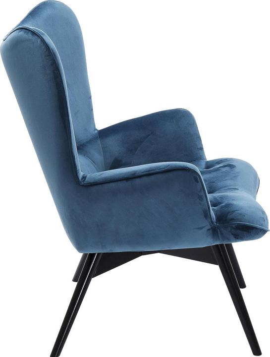 Image du produit Kare Design Fauteuil Vicky Velvet Petrol