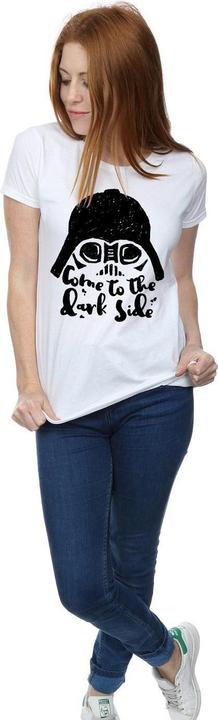 Immagine prodotto Star Wars Darth Vader Come To The Dark Side Sketch Maglietta Donna (L)