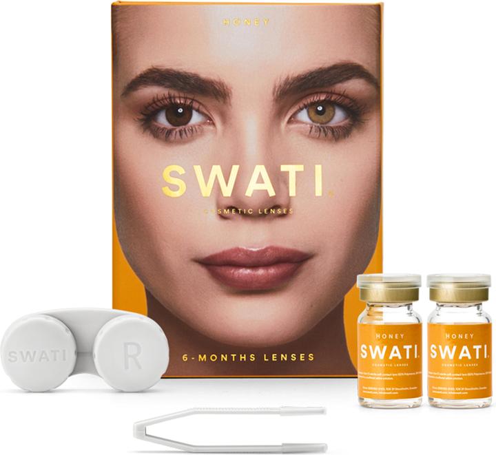 Swati Colored Contact Lenses 6 Months - Honey (Honey)
